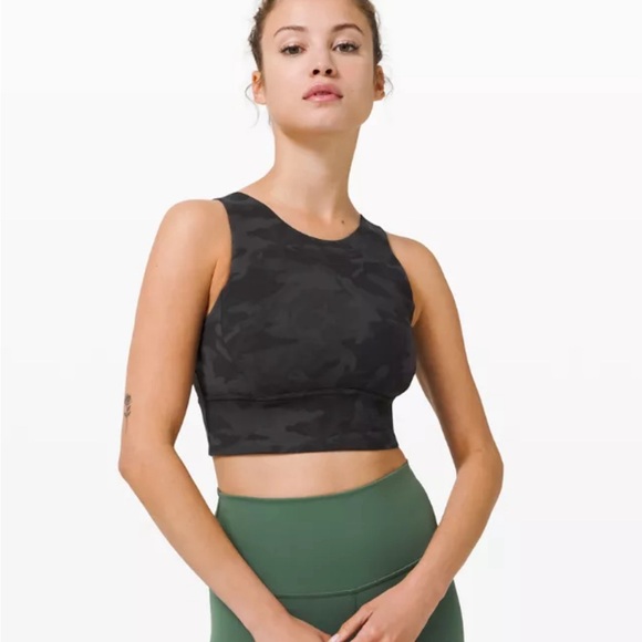 lululemon athletica Other - Lululemon high neck black camo sports bra